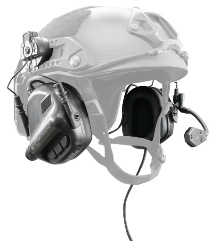 Auriculares tacticos EARMOR para cascos con riel APC FAST