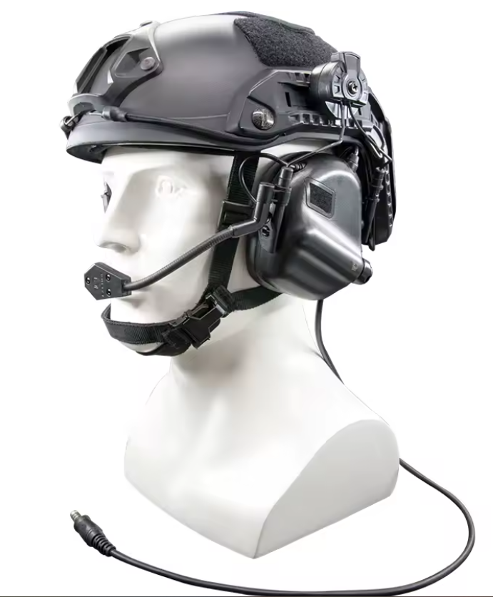 Auriculares tacticos EARMOR para cascos con riel APC FAST