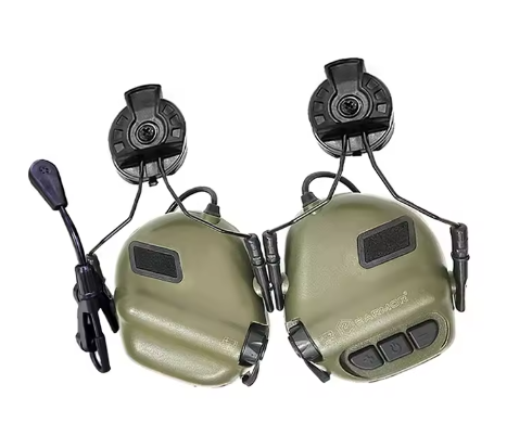 Auriculares tacticos EARMOR para cascos con riel APC FAST
